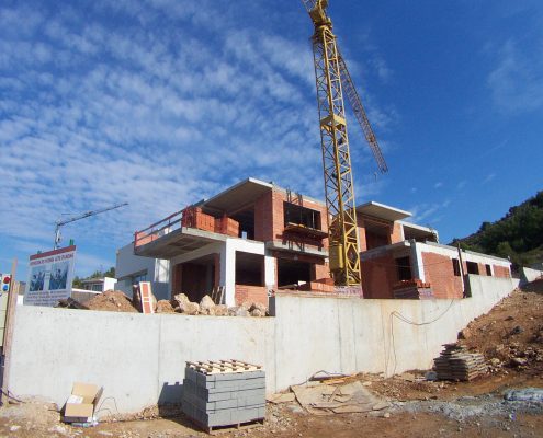 Construcción chalet en Sitges
